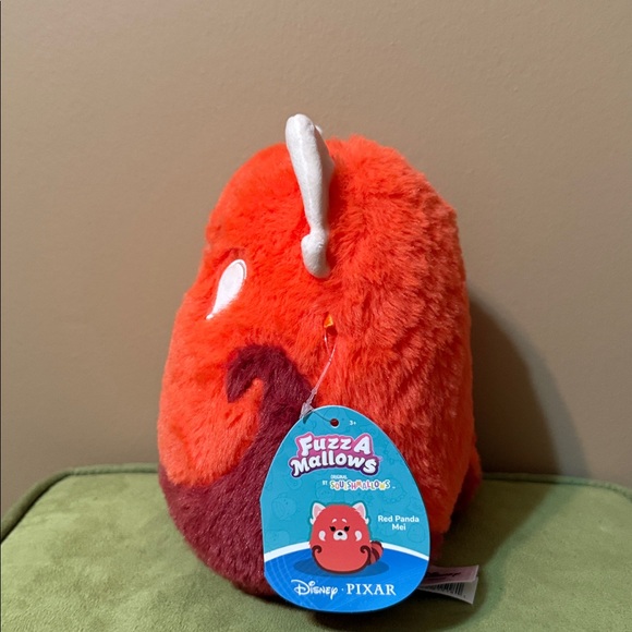 Squishmallows FuzzAMallows Disney Red Panda Mei - Picture 8 of 13